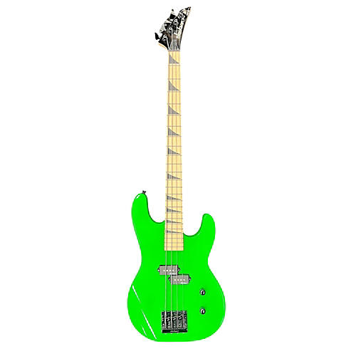 Jackson Used Jackson JS1M Neon Green Electric Bass Guitar Neon Green