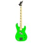 Used Jackson Used Jackson JS1M Neon Green Electric Bass Guitar Neon Green