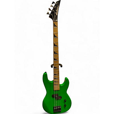 Jackson Used Jackson JS1M Neon Green Electric Bass Guitar