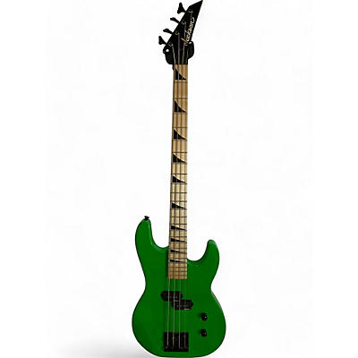 Used Jackson JS1M Neon Green Electric Bass Guitar