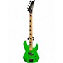 Used Jackson JS1M Neon Green Electric Bass Guitar Neon Green