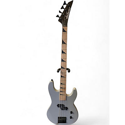 Used Jackson JS1M Satin Grey Electric Bass Guitar