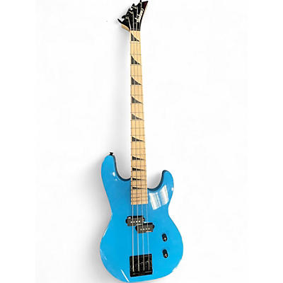 Used Jackson JS1M Turquoise Electric Bass Guitar