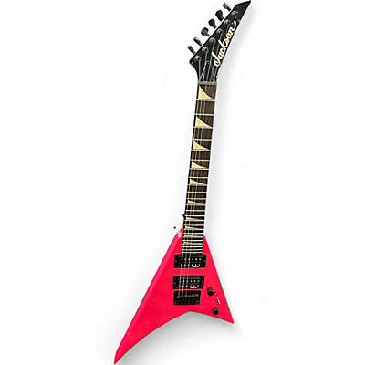 Used Jackson JS1X Minion Atomic Pink Solid Body Electric Guitar