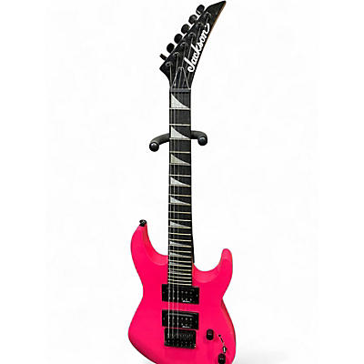 Used Jackson JS1X Minion Atomic Pink Solid Body Electric Guitar