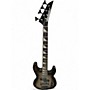 Used Jackson JS1X Minion Bass Black and Silver Electric Bass Guitar Black and Silver