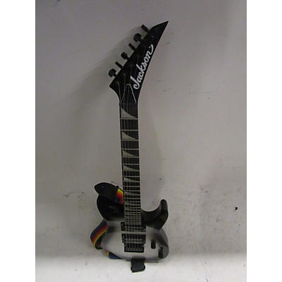 Jackson Used Jackson JS1X Minion Black And Silver Solid Body Electric Guitar