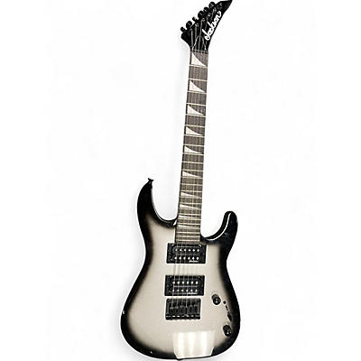 Used Jackson JS1X Minion Black and Silver Solid Body Electric Guitar