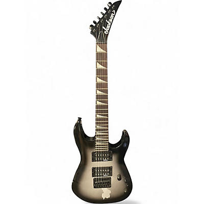 Used Jackson JS1X Minion Black and Silver Solid Body Electric Guitar
