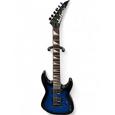 Used Jackson JS1X Minion Blue Burst Solid Body Electric Guitar