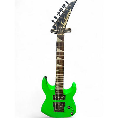 Used Jackson JS1X Minion Green Solid Body Electric Guitar