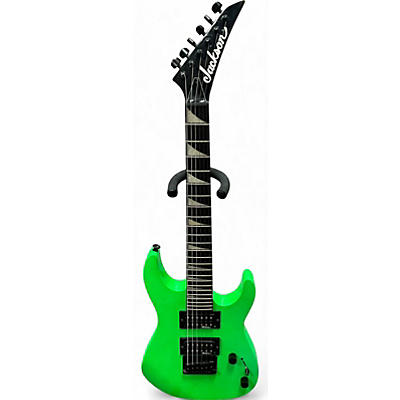 Jackson Used Jackson JS1X Minion Neon Green Solid Body Electric Guitar