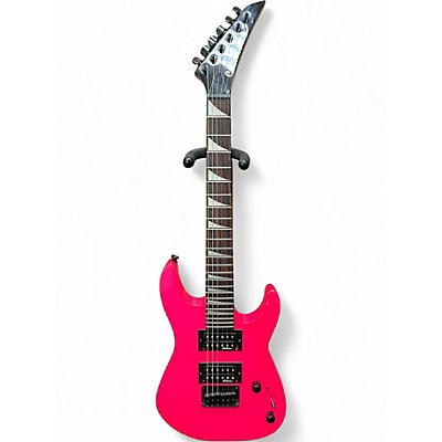 Used Jackson JS1X Minion Pink Solid Body Electric Guitar