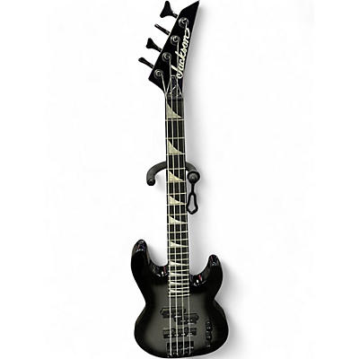 Used Jackson JS1X Minion SILVER BURST Electric Bass Guitar