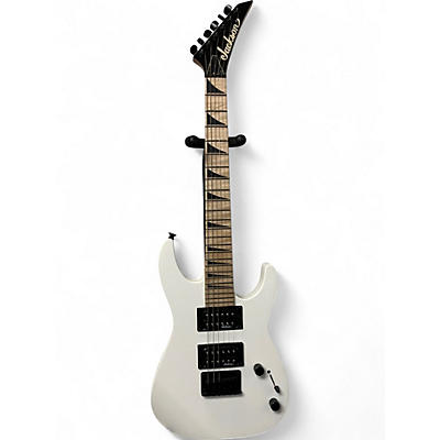 Used Jackson JS1X Minion White Solid Body Electric Guitar
