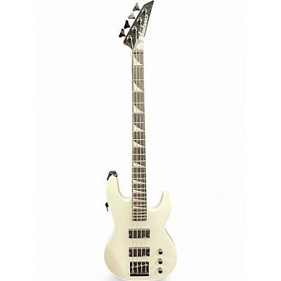 Used Jackson JS2 Concert Alpine White Electric Bass Guitar