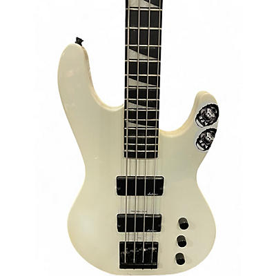 Used Jackson JS2 Concert Alpine White Electric Bass Guitar