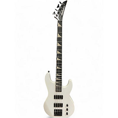 Used Jackson JS2 Concert Olympic White Electric Bass Guitar