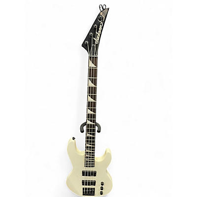 Used Jackson JS2 Concert Snow White Electric Bass Guitar