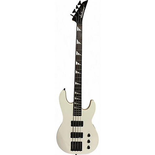 Used Jackson JS2 Concert White Electric Bass Guitar White