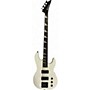 Used Jackson JS2 Concert White Electric Bass Guitar White