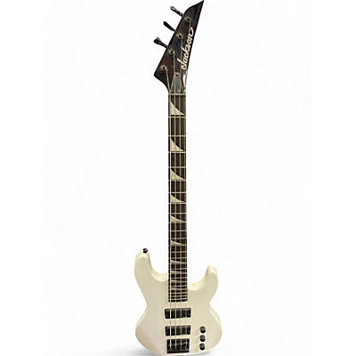 Jackson Used Jackson JS2 Concert White Electric Bass Guitar