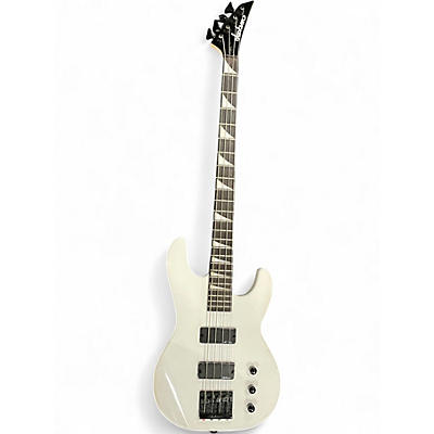 Used Jackson JS2 Concert White Electric Bass Guitar