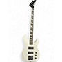 Used Jackson JS2 Concert White Electric Bass Guitar White