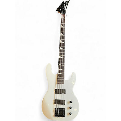Used Jackson JS2 Concert White Electric Bass Guitar
