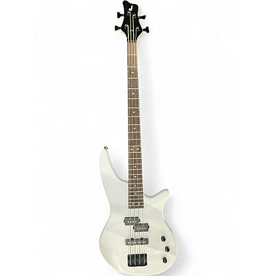Used Jackson JS2 Concert White Electric Bass Guitar