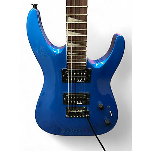 Jackson Used Jackson JS2 DINKY ARCHTOP Metallic Blue Solid Body Electric Guitar Metallic Blue