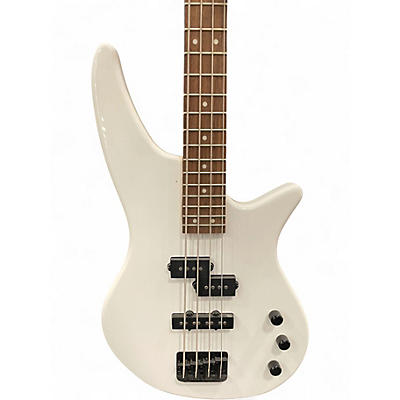 Used Jackson JS2 SPECTRA Alpine White Electric Bass Guitar