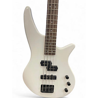 Used Jackson JS2 SPECTRA White Electric Bass Guitar