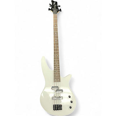 Used Jackson JS2 Spectra Bass White Electric Bass Guitar