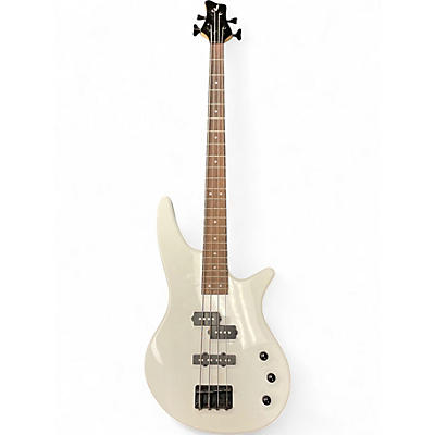 Used Jackson JS2 Spectra Bass White Electric Bass Guitar