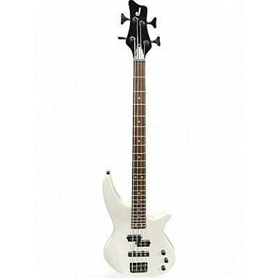 Jackson Used Jackson JS2 Spectra bass white Electric Bass Guitar