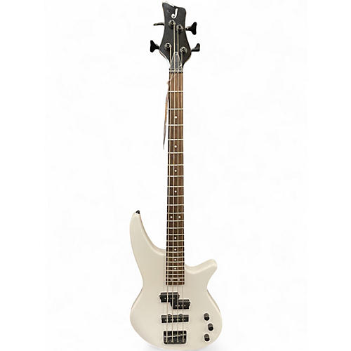 Used Jackson JS2 spectra Snow White Electric Bass Guitar Snow White
