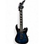 Used Jackson JS20 Blue Quilted Top Solid Body Electric Guitar Blue Quilted Top