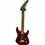 Used Jackson JS20 Chrome Red Solid Body Electric Guitar Chrome Red