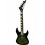 Used Jackson JS20 DINKY TRANSPARENT GREEN Solid Body Electric Guitar TRANSPARENT GREEN