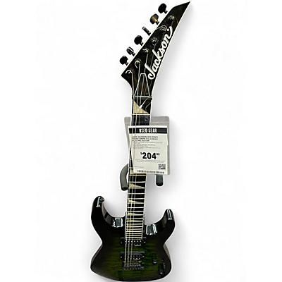 Used Jackson JS20 DINKY Trans Green Solid Body Electric Guitar