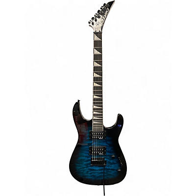 Used Jackson JS20 DKQ BLUE Solid Body Electric Guitar