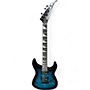 Used Jackson JS20 DKQ TRANSPERENT BLUE Solid Body Electric Guitar TRANSPERENT BLUE