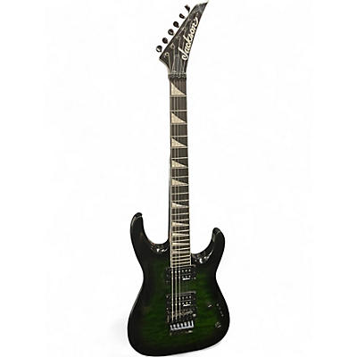 Used Jackson JS20 Green Solid Body Electric Guitar