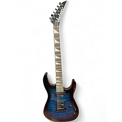 Used Jackson JS20 TRANS GREEN QUILT Solid Body Electric Guitar