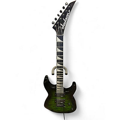 Used Jackson JS20 Trans Green Solid Body Electric Guitar