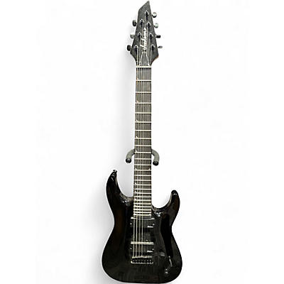 Used Jackson JS22-7 Black Solid Body Electric Guitar