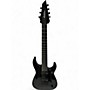 Used Jackson JS22 7 Black Solid Body Electric Guitar Black