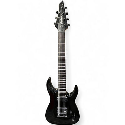 Used Jackson JS22-7 DKA HT Black Solid Body Electric Guitar