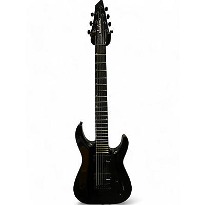 Jackson Used Jackson JS22-7 Dinky 7 String BLACK Solid Body Electric Guitar